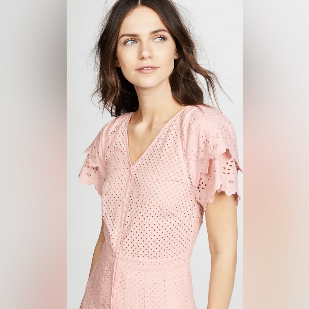 LoveShackFancy Jodie eyelet maxi dress - Picture 2 of 6